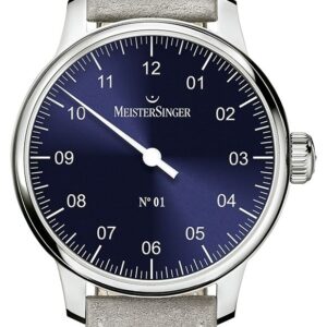 MeisterSinger AM3308 Men's Classic No. 1 Hand Wound Sellita Watch