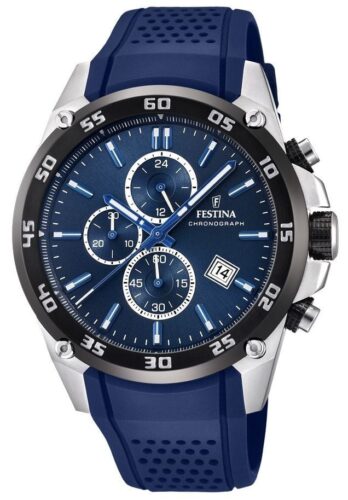 Festina F20330/2 Men's Originals Tour Of Britain 2017 Blue Watch