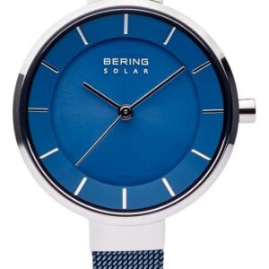 Bering 14631-307 Women's Solar, Sunray Dial, Silver Case, Watch