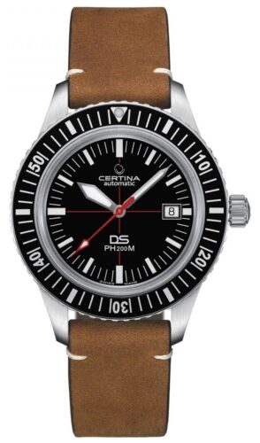 Certina C0364071605000 Men's DS PH200M Automatic Black Dial Watch