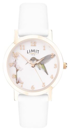 Limit 60027.73 Women's Secret Garden White Leather Watch