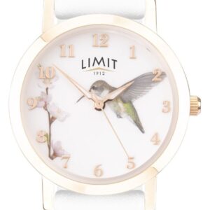 Limit 60027.73 Women's Secret Garden White Leather Watch