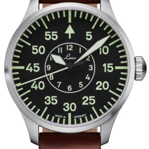 Laco 861690.2 Aachen Automatic (42mm) Black Dial / Brown Watch