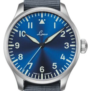 Laco 862100 Augsburg Blaue Stunde Automatic (42mm) Blue Watch