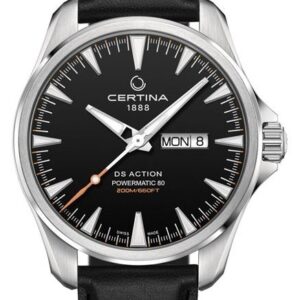 Certina C0324301605100 DS Action Day-Date Powermatic 80 Watch