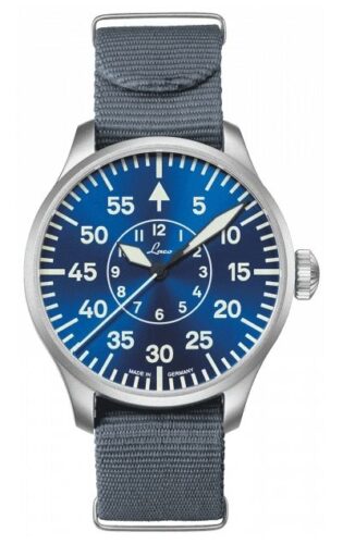 Laco 862101 Aachen Blaue Stunde Automatic (42mm) Blue Sunray Watch