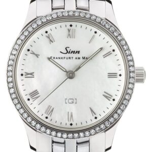 Sinn 434.031 434 TW68 WG Mother-of-pearl W Stainless Steel Watch