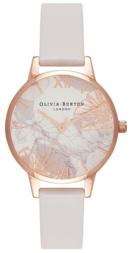 Olivia Burton OB16VM12 Women's Abstract Florals Blush Watch