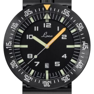 Laco 861632.2 Atacama.2 Automatic (46mm) Black Dial / Black Watch