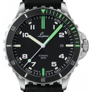 Laco 862107 Amazonas Automatic (42mm) Black & Green Dial / Watch