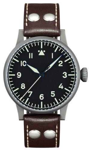 Laco 861748 Münster Automatic (42mm) Black Dial / Brown Watch