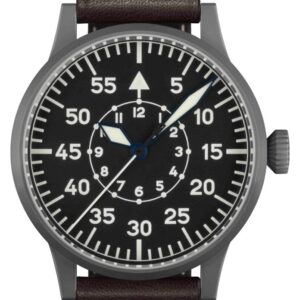 Laco 861749 Paderborn Automatic (42mm) Black Dial / Brown Watch