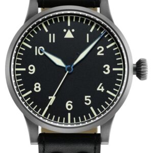 Laco 861950 Replika Handwinding (45mm) Black Dial / Black Watch