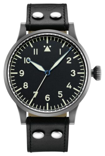 Laco 861950 Replika Handwinding (45mm) Black Dial / Black Watch