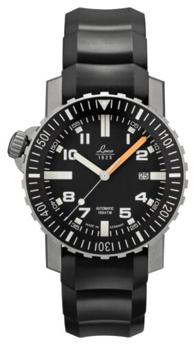 Laco 861704 Ocean 1000m Automatic (45.8mm) Black Dial / Watch