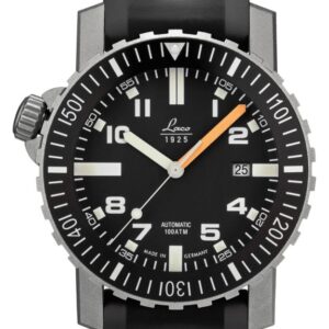 Laco 861704 Ocean 1000m Automatic (45.8mm) Black Dial / Watch