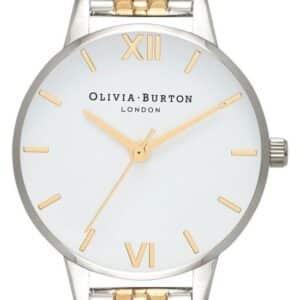 Olivia Burton OB16MDW34 Women's Midi Dial Two-Tone Watch