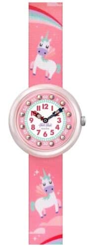 Flik Flak FBNP121 Magical Dream Pink Unicorn Print Watch