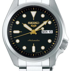 Seiko SRPE57K1 5 Sports Automatic Stainless Steel Watch