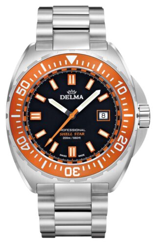 Delma 41701.676.6.151 Shell Star Quartz Stainless Steel Watch