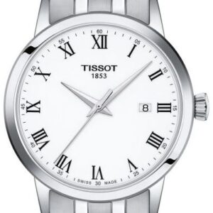 Tissot T1294101101300 Classic Dream White Dial Stainless Watch