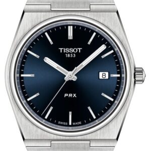 Tissot T1374101104100 Men's PRX 40mm Quartz Blue Dial Watch