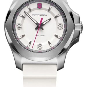 Victorinox 241921 I.N.O.X. V Women's White Rubber Watch