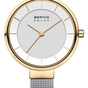 Bering 14631-024 Women's Solar Gold/Silver Watch