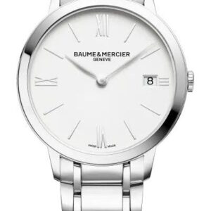 Baume & Mercier M0A10356 Classima Quartz (36.5mm) Pure White Watch