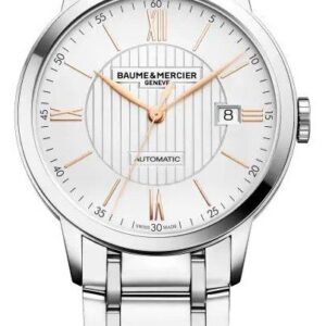 Baume & Mercier M0A10374 Classima Automatic (40mm) Opaline Watch