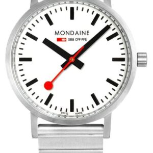 Mondaine A660.30360.16SBJ Classic Metal 40mm Stainless Watch