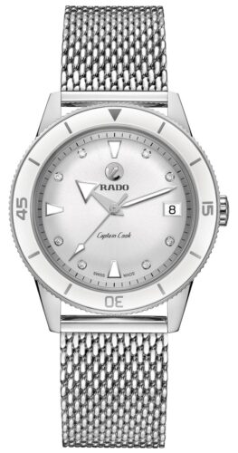 RADO R32500703 'Captain Cook' Automatic Diamonds White Dial Watch