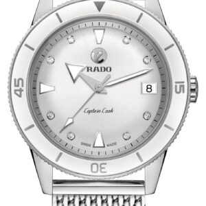 RADO R32500703 'Captain Cook' Automatic Diamonds White Dial Watch