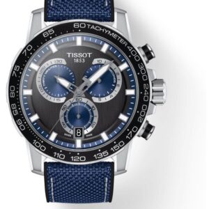 Tissot T1256171705103 Men's Supersports Chrono Blue Dial Watch