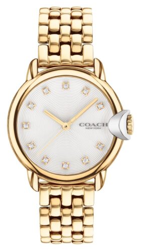 Coach 14503819 Women's Arden Gold Plated Bracelet Watch