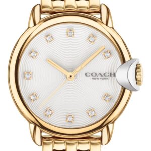 Coach 14503819 Women's Arden Gold Plated Bracelet Watch