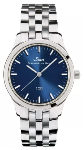 Sinn 434.012 434 St B [Q] Technology Blue Sunray Dial Watch