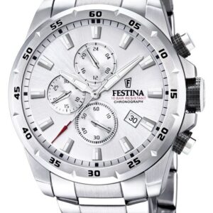 Festina F20463/1 Men's Silver Chrono Sport Stainless Watch