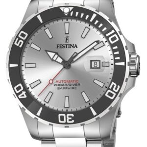 Festina F20531/1 Men's Silver Dial Stainless Steel Watch