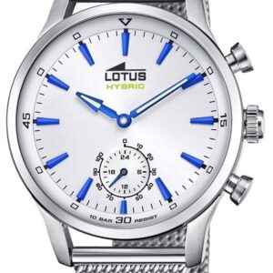 Lotus L18803/1 Men's Connected Silver Dial Stainless Watch