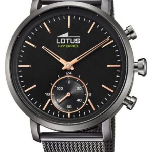 Lotus L18806/1 Hybrid Connected Smartwatch Black Dial Watch