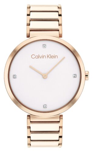 Calvin Klein 25200135 Minimalistic T-Bar Quartz Rose Gold Watch