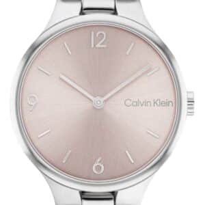 Calvin Klein 25200129 Pink Sunray Dial Stainless Steel Watch