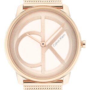 Calvin Klein 25200035 Rose Gold CK Dial Rose Gold Steel Watch