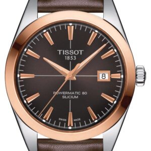 Tissot T9274074629100 Gentleman Powermatic 80 Silicium Solid Watch