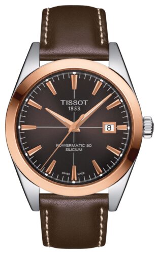 Tissot T9274074629100 Gentleman Powermatic 80 Silicium Solid Watch