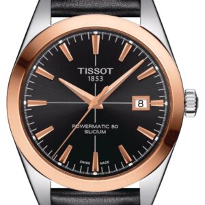 Tissot T9274074605100 Gentleman Powermatic 80 Silicium Solid Watch