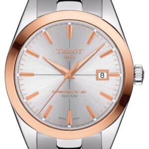 Tissot T9274074103100 Gentleman Powermatic 80 Silicium Solid Watch