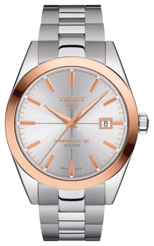 Tissot T9274074103100 Gentleman Powermatic 80 Silicium Solid Watch