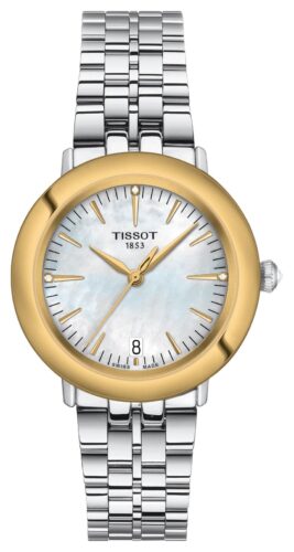 Tissot T9292104111601 Glendora 18K Gold Mother-of-Pearl Watch